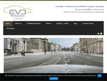 Tablet Screenshot of eurovansandcars.com